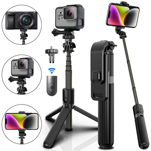 Treppiede selfie stick - selfie, con
